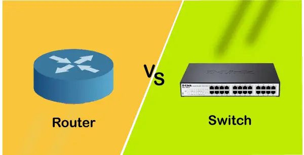 Schalter vs. Router