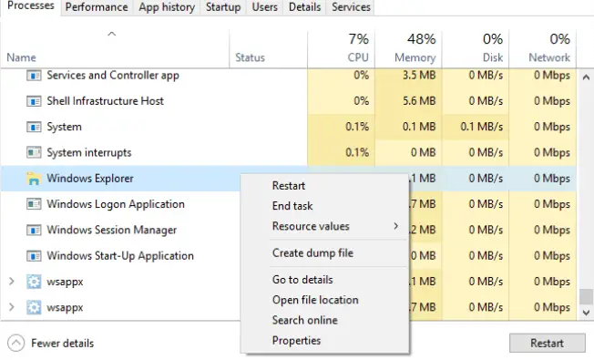 Come risolvere l'icona di rete mancante nell'area di notifica di Windows