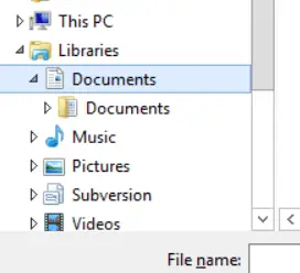 Как да отворите папката My Documents или Documents на Windows