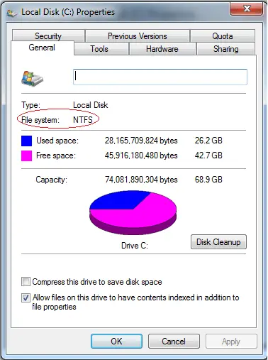 Cos'è un file system