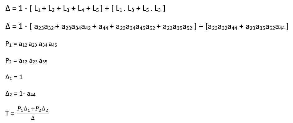 MASON GAIN FORMULA