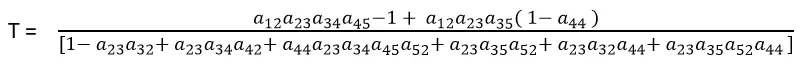 MASON GAIN FORMULA