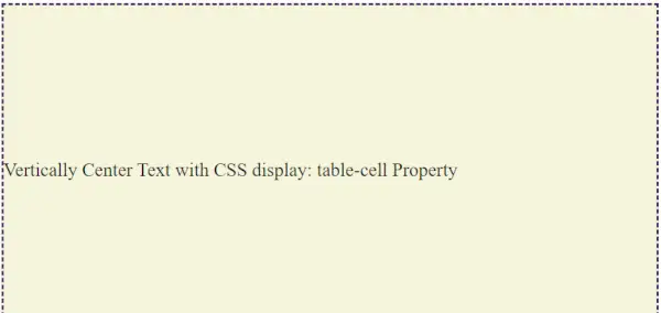 CSS를 사용하여 텍스트를 세로 중앙에 배치하는 방법은 무엇입니까?