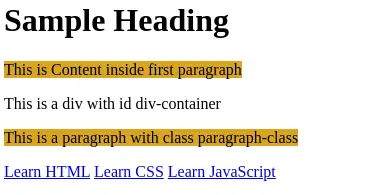 CSS-의사-요소-선택기-예제-출력