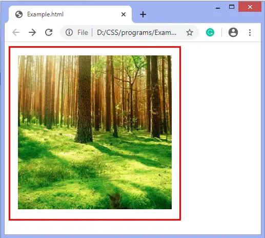 Comment changer la taille de l'image en CSS