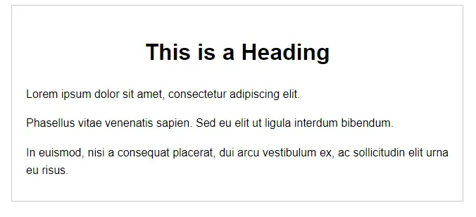 Hur man justerar text i CSS