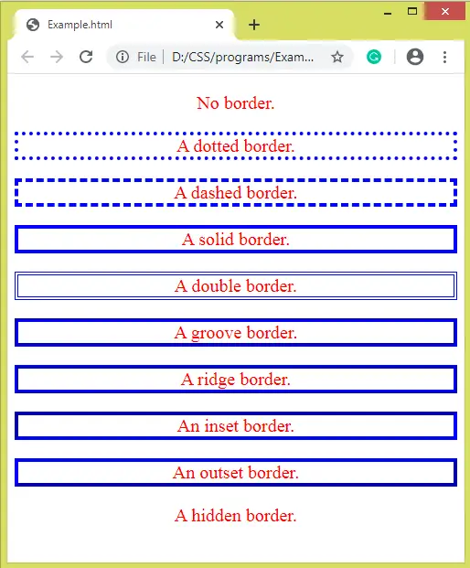 CSSで枠線を追加する方法