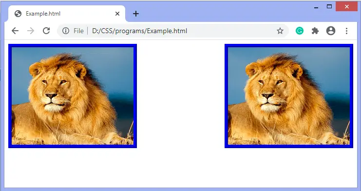 Hvordan justere bilder i CSS