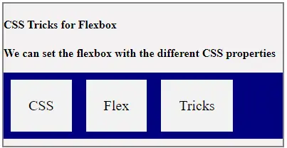 CSS-Tricks für Flexbox