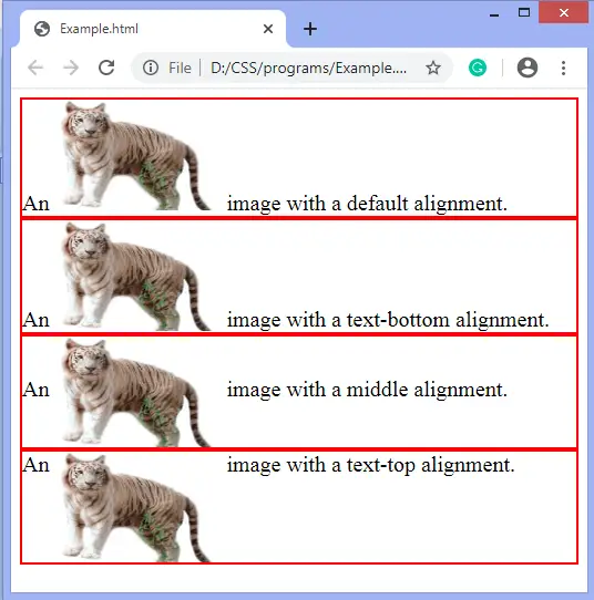 Comment aligner verticalement du texte avec CSS