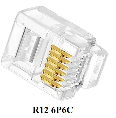 Rozdíl mezi RJ11 a RJ12