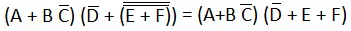 De-Morgans Theorem