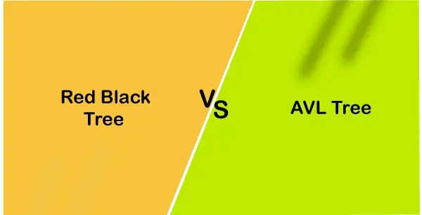 Červený černý strom vs strom AVL