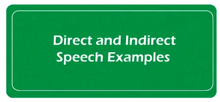 Ejemplos de discurso directo e indirecto con respuestas