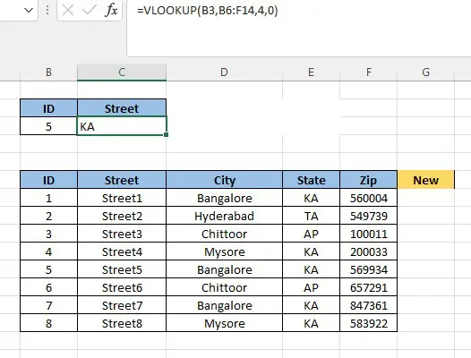 Vlookup 기능-sai