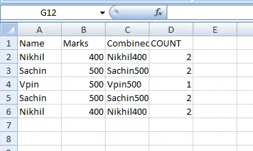 formula dublikātu noņemšanai programmā Excel
