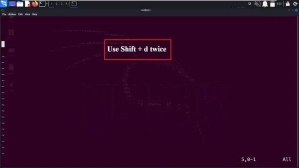 Pomocou skratky vymažete všetky riadky