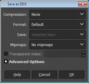 Plug-in DDS GIMP