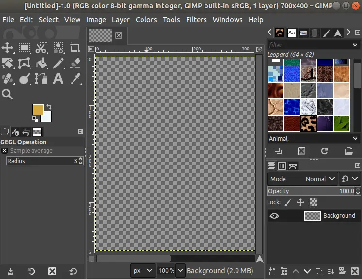 GIMP Cambia colori