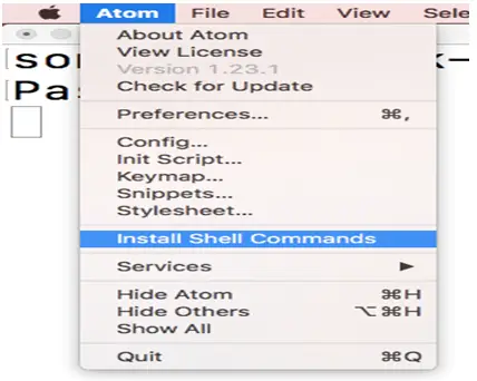 MacOS'ta Atom Nasıl Kurulur