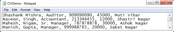 Hvordan lese CSV-fil i Java