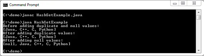 Différence entre les classes HashSet et HashMap en Java