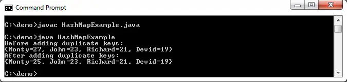 Différence entre les classes HashSet et HashMap en Java