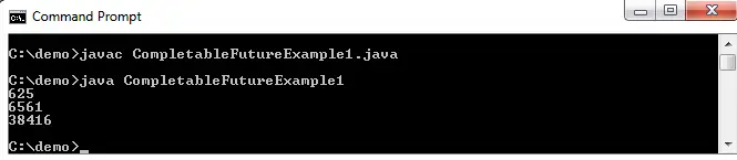 Java の CompletableFuture