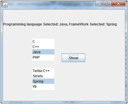 Lista JAVA 2