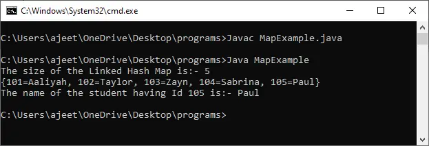 Définir vs Carte en Java