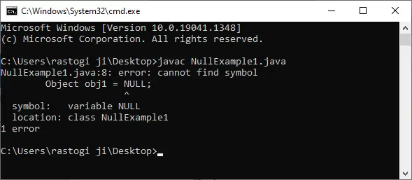 Faktai apie null Java