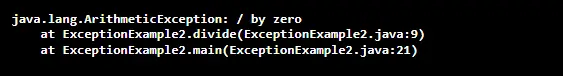 Java で例外メッセージを出力するさまざまな方法