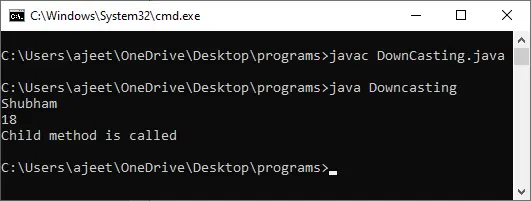 Upcasting e Downcasting em Java