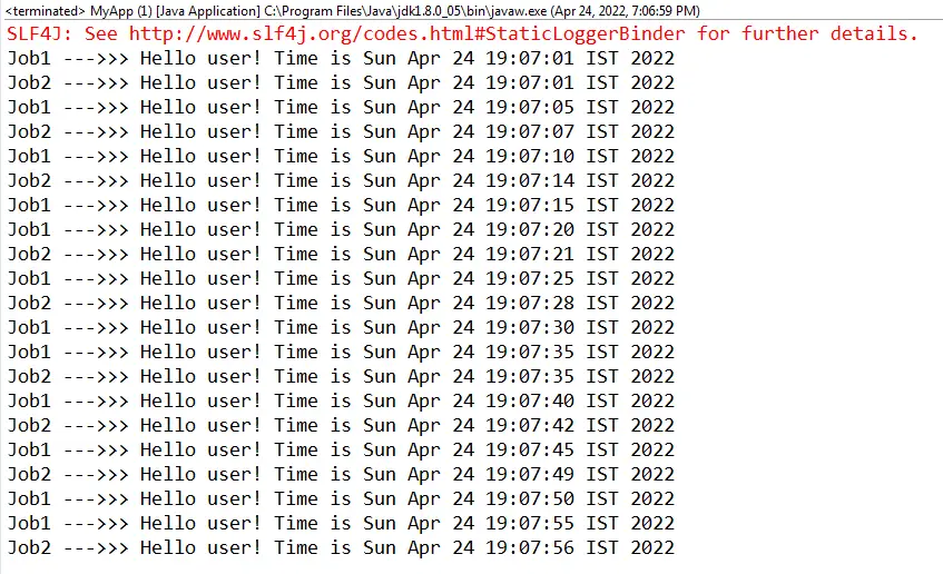 Expression Java Cron