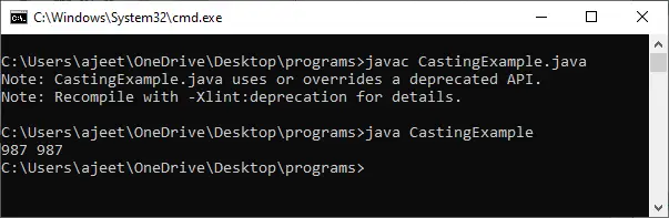 int versus geheel getal Java