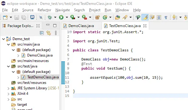 Cómo escribir casos de prueba en Java