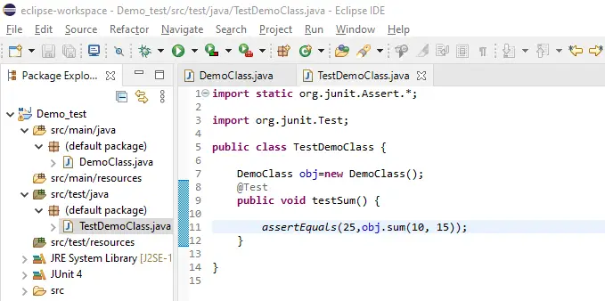 Come scrivere casi di test in Java