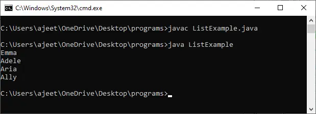 Différence entre liste et ensemble en Java