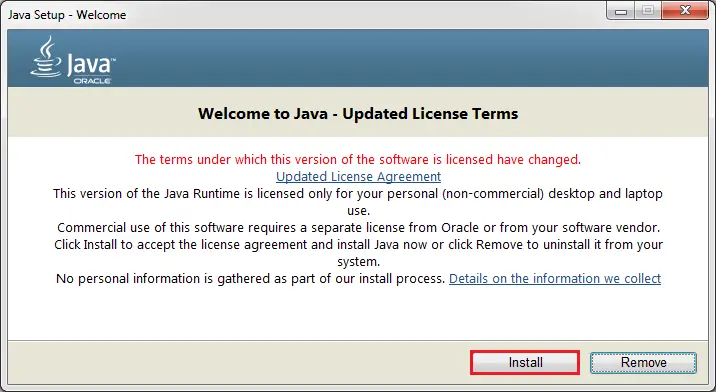 Hur man uppdaterar Java