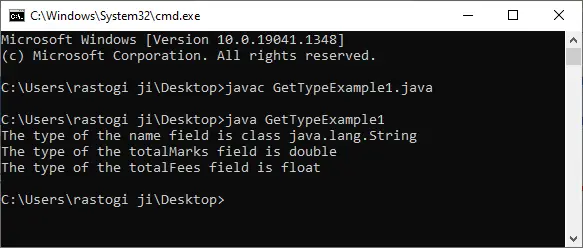 Javaでデータ型を確認する方法