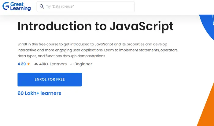 JavaScript-certificering gratis