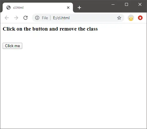 Lista klas JavaScript