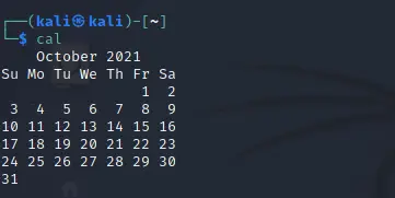Kali Linux grundläggande kommandon
