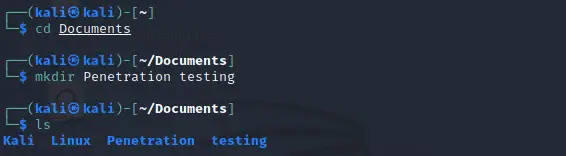 Kali Linux osnovne naredbe
