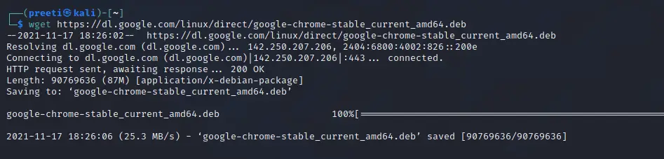 Hur man installerar Google Chrome i Kali Linux