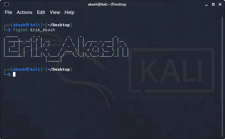 Kali Linux – terminal