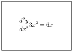 Latex gedeeltelijke afgeleide 6