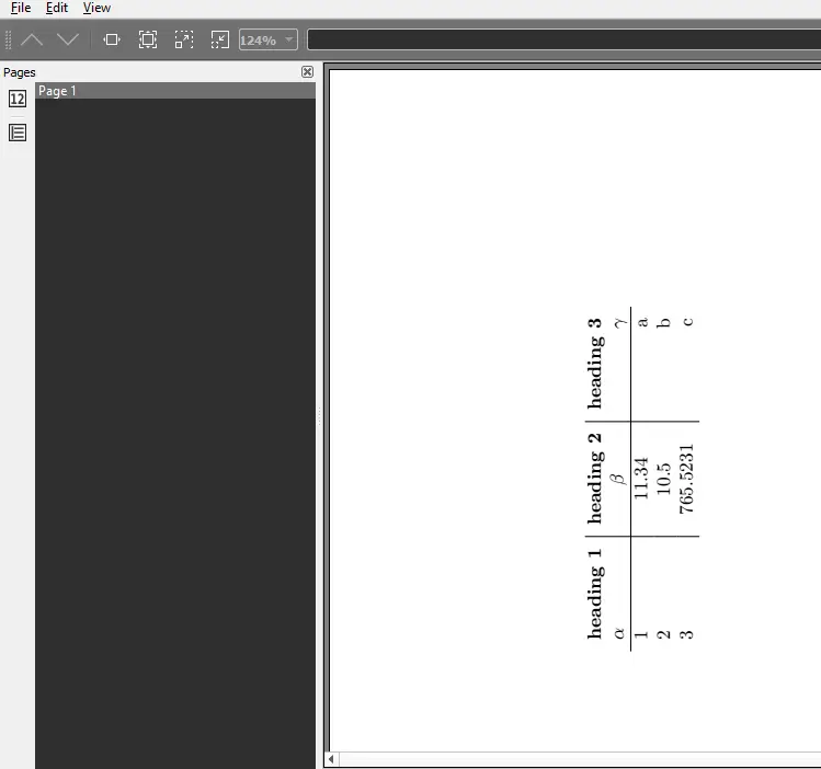 TABLEAU Latex