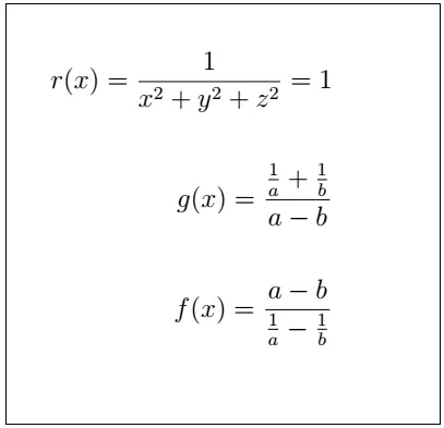 Frazioni di lattice 5