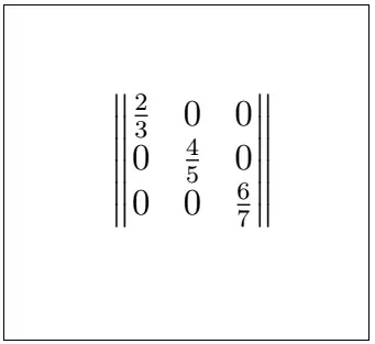 Latex Matrix 5